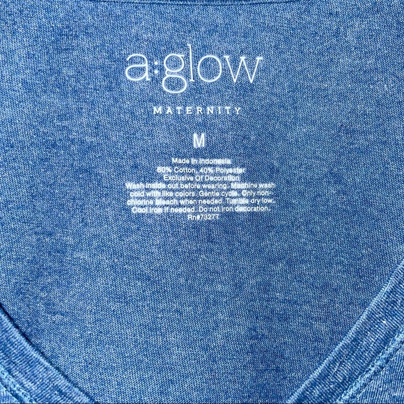 A•Glow Maternity Graphic Tee - Picture 2 of 2